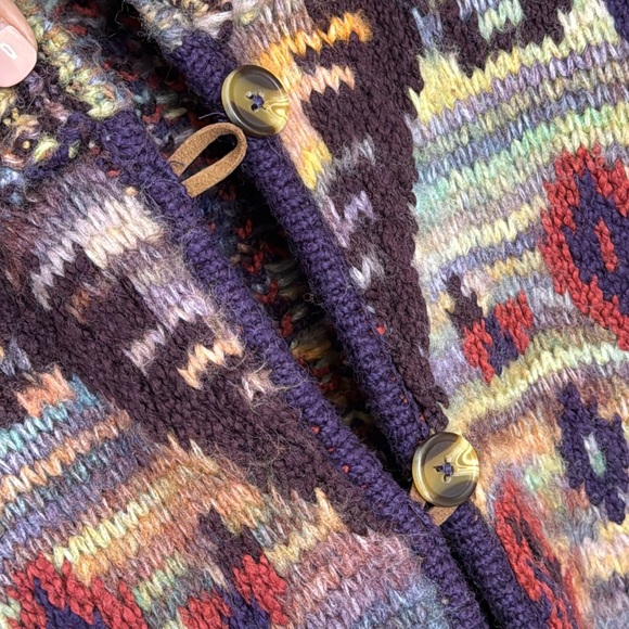 Free People Home On The Range Cardi Size M - Picture 5 of 14